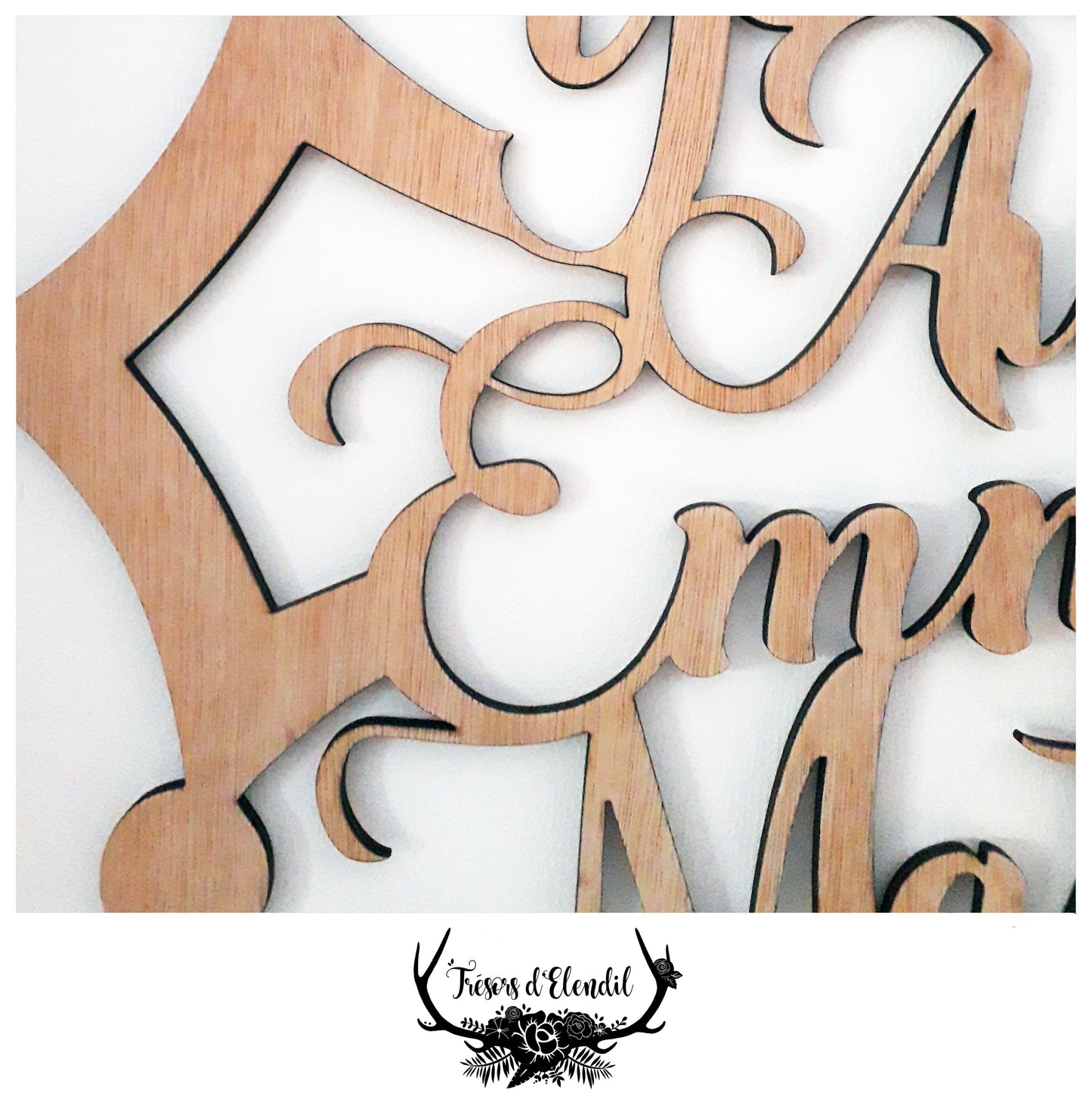 Croix Occitane personnalisée avec prénoms