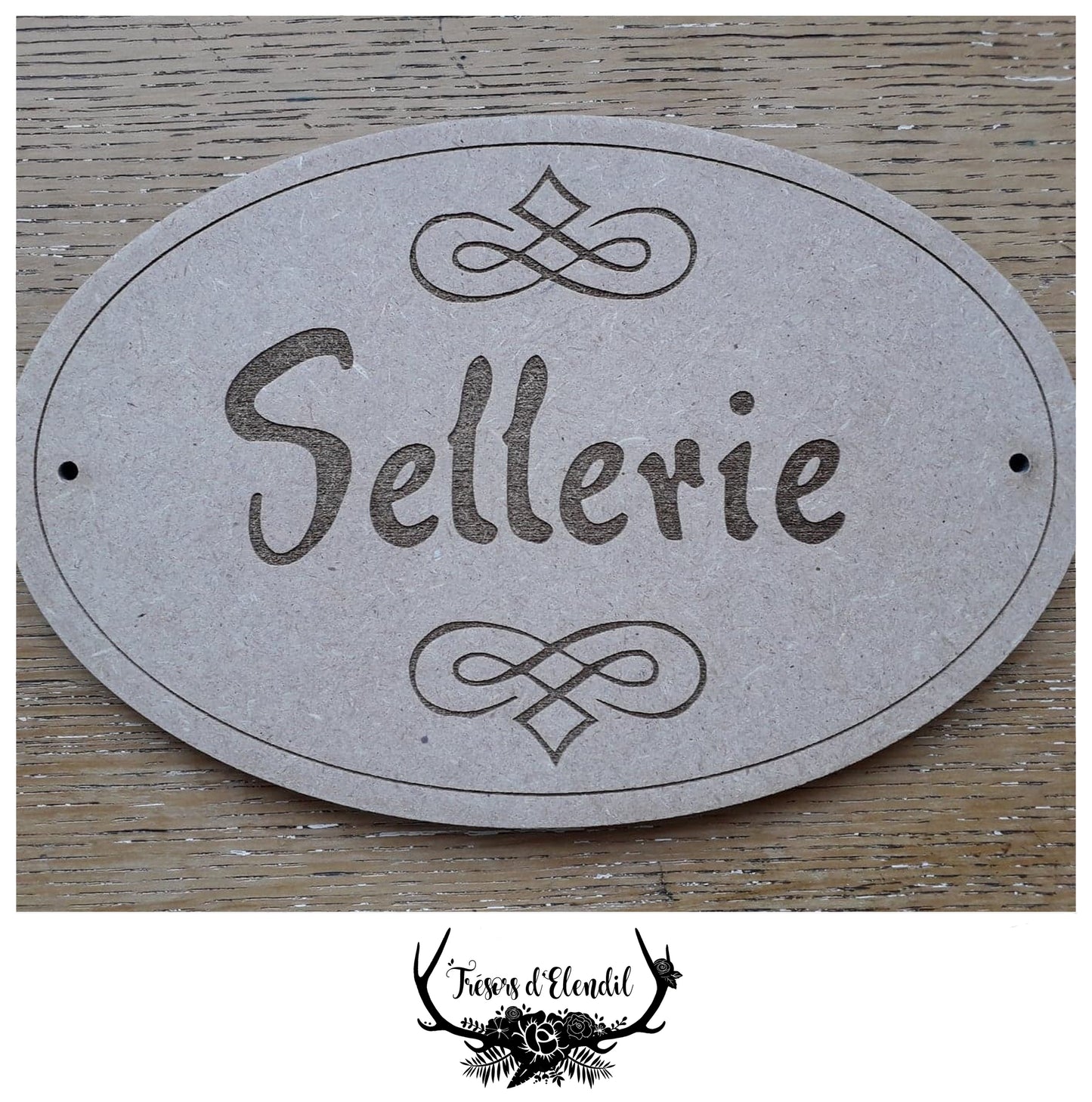 Plaque de box personnalisable