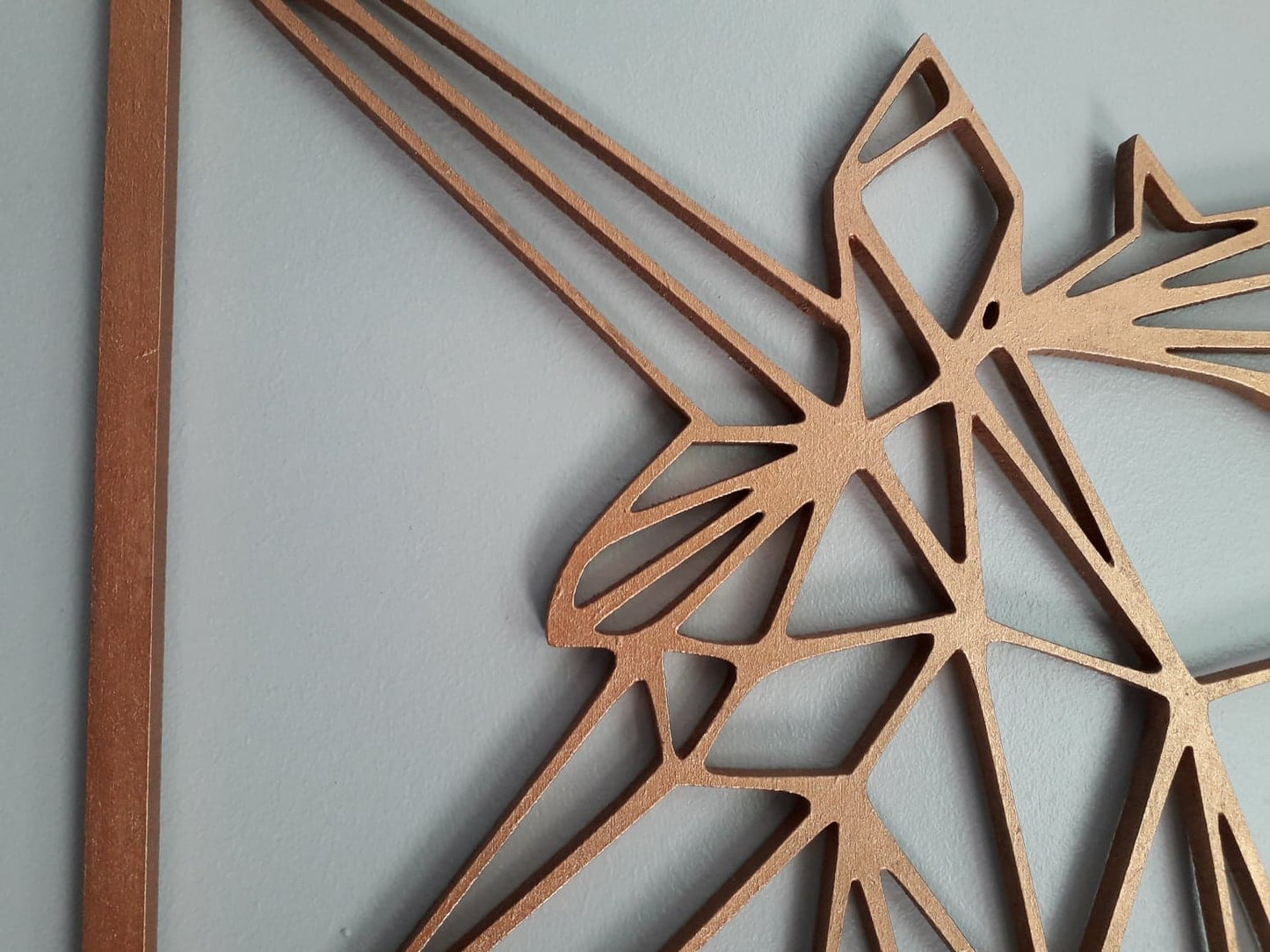 Cadre licorne origami