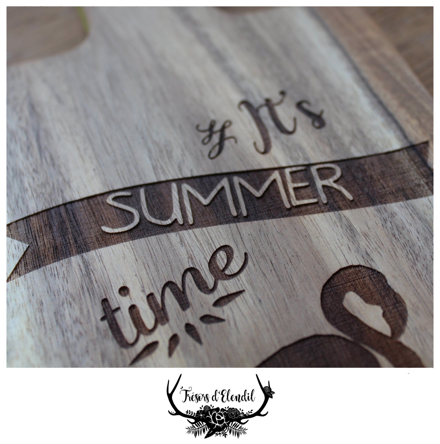 Planche à découper tropical