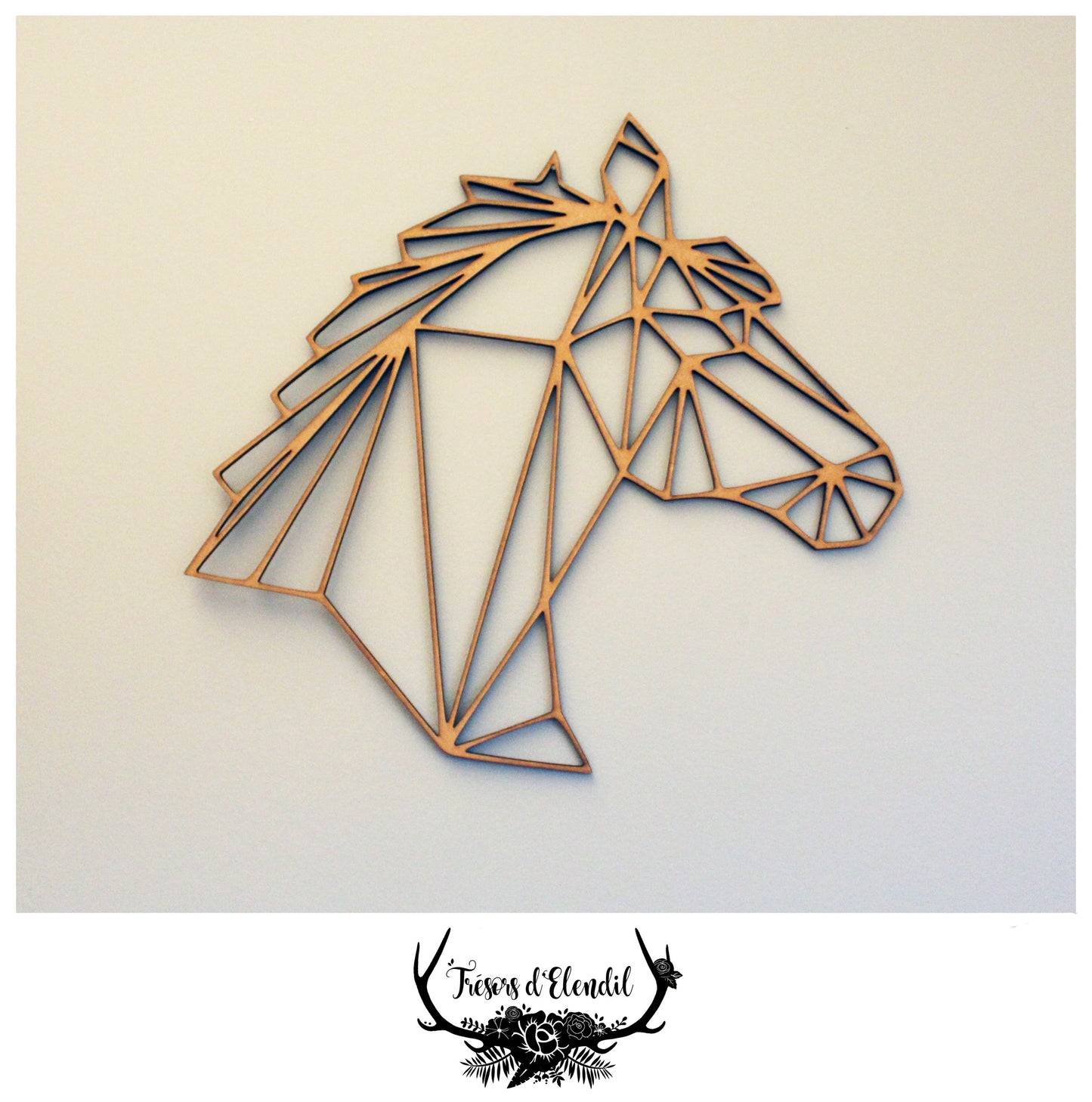 Tête de cheval façon origami