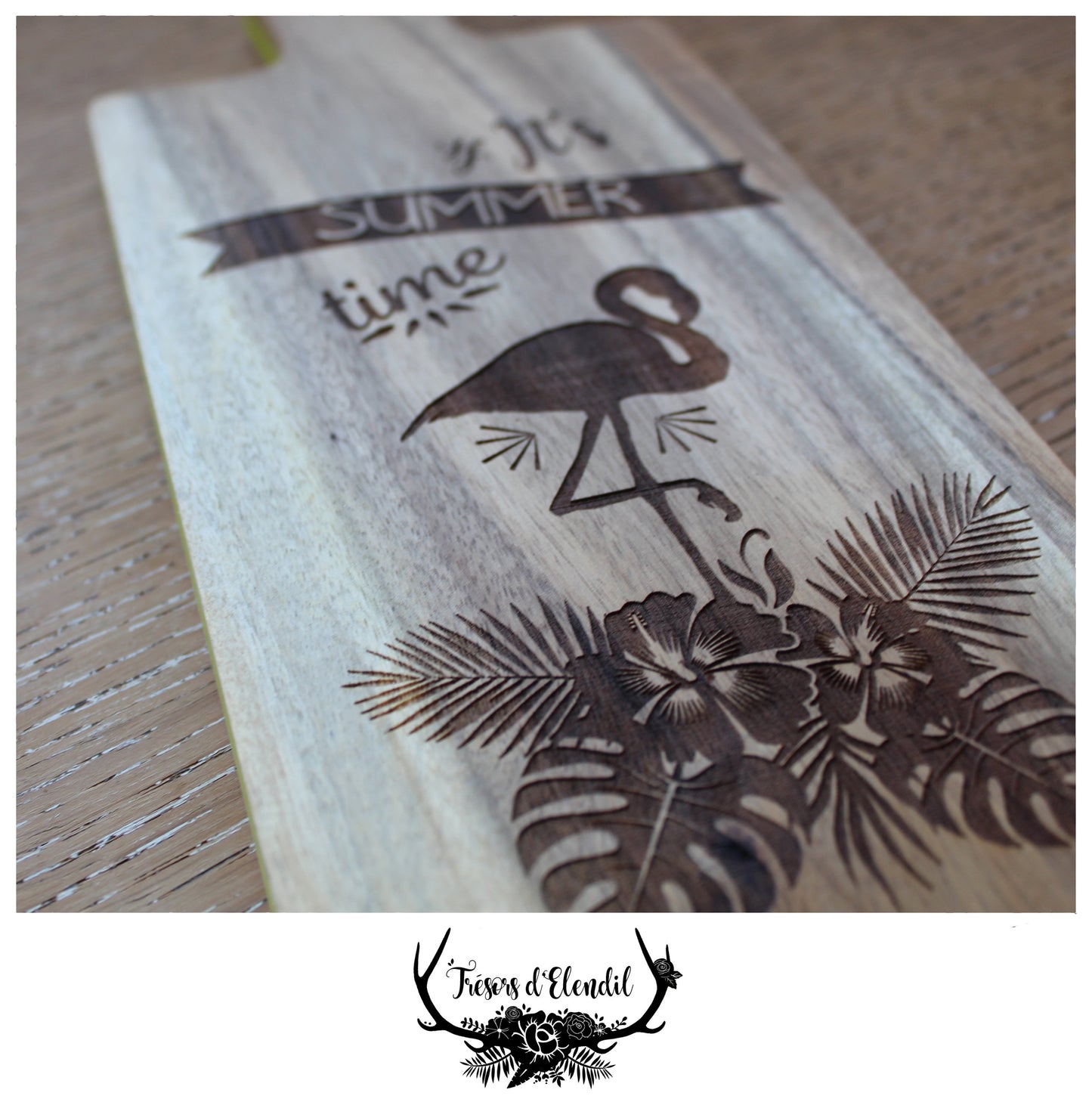 Planche à découper tropical