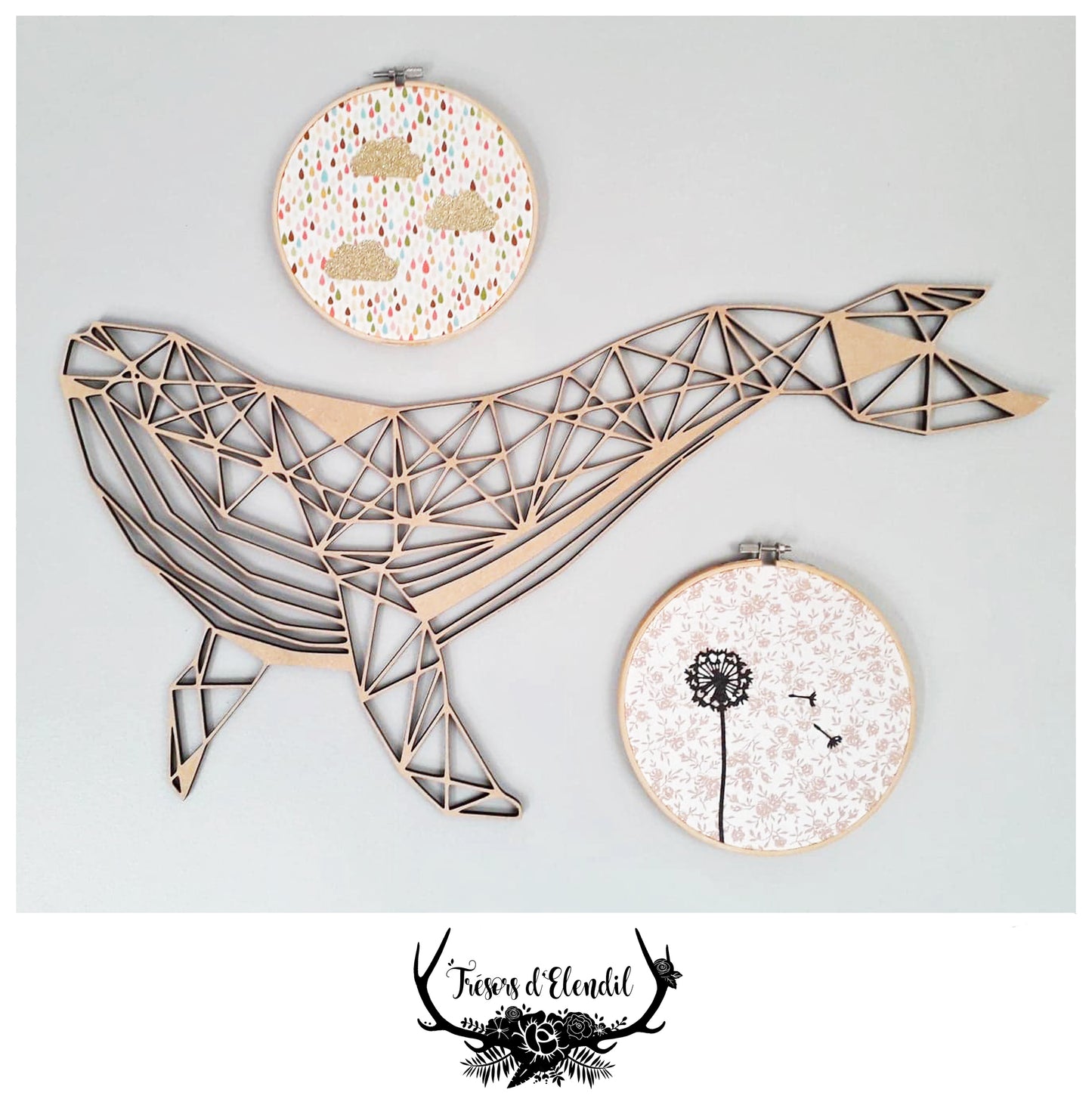 Baleine origami